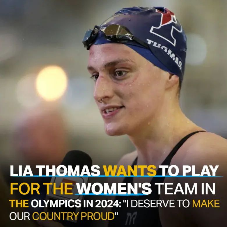 Lia Thomas Wants to Play for the Women’s Team in the Olympics in 2024: “I Deserve to Make Our Country Proud”