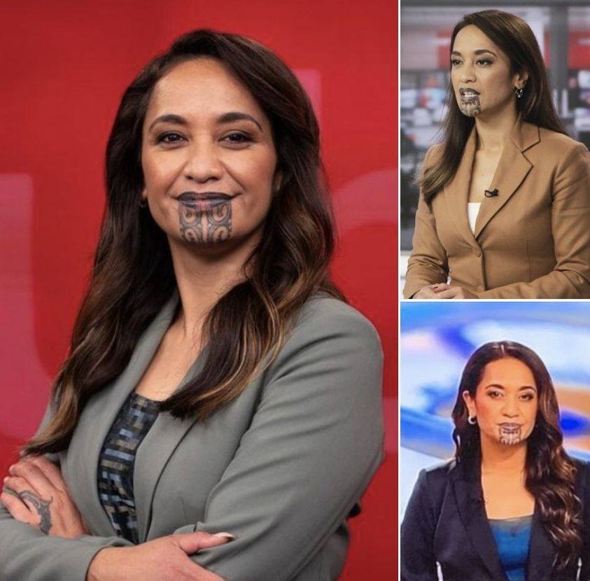 TV presenter with Māori face tattoo hits back at cruel trolls. See it below!