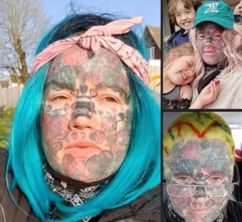 Mom With Over 800 Tattoos Called A Freak – Struggles To Secure Job As Businesses Won’t Hire Her