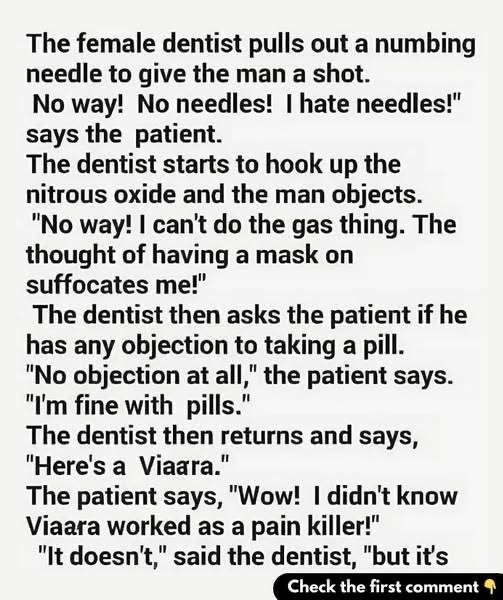 “Patient’s Fear of Needles Leads to Hilarious Dental Solution!”