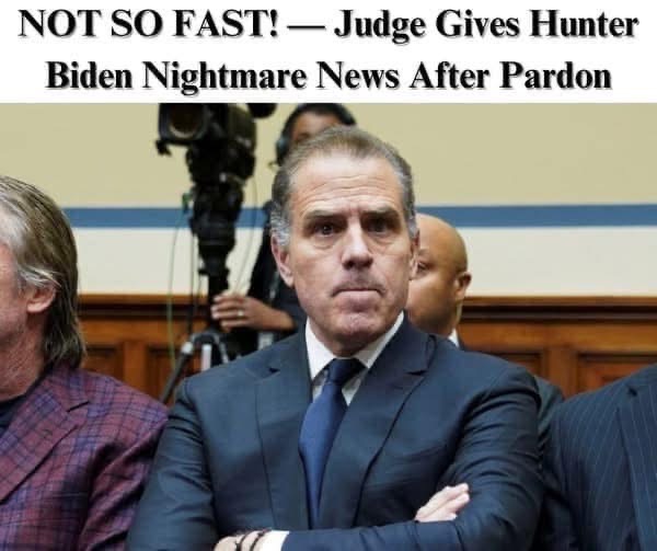 Hunter Biden Facing New Accusation After Presidential Pardon