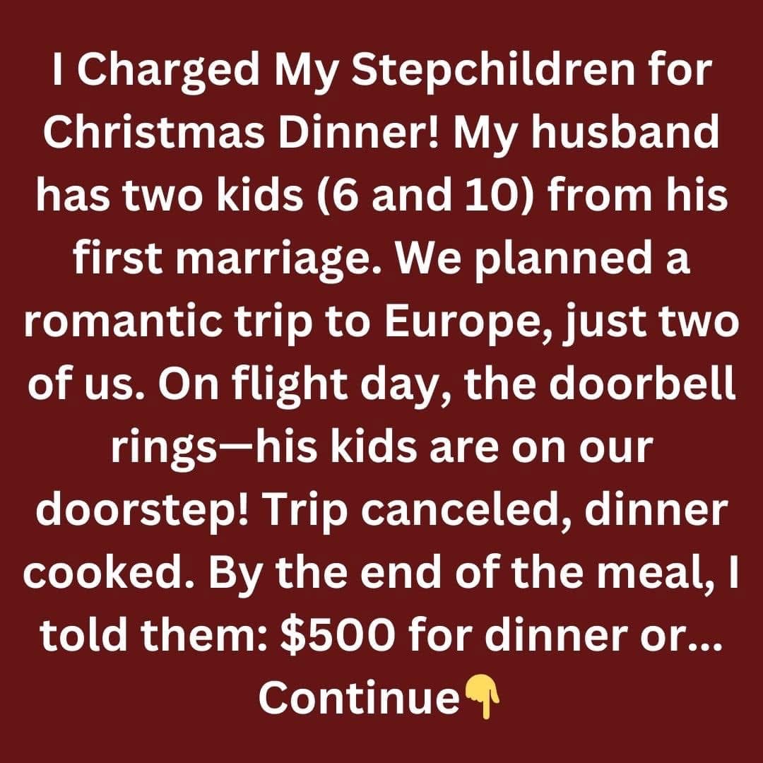 I Charged My Stepchildren for Christmas Dinner — My House, My Rules