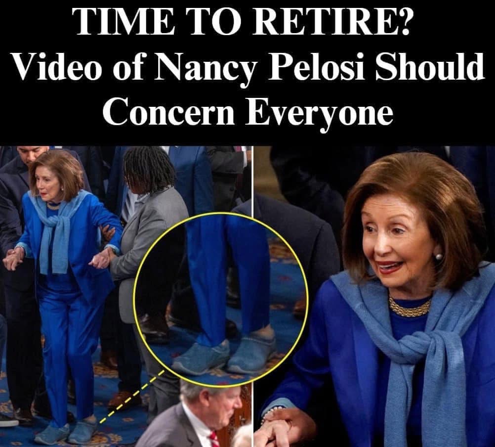 Pelosi Seen On House Floor Using A Walker While Recovering From Fall