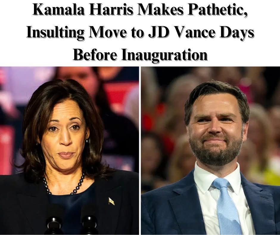 Report: Harris Refuses To Invite Vance’s For Courtesy Visit to VP Residence