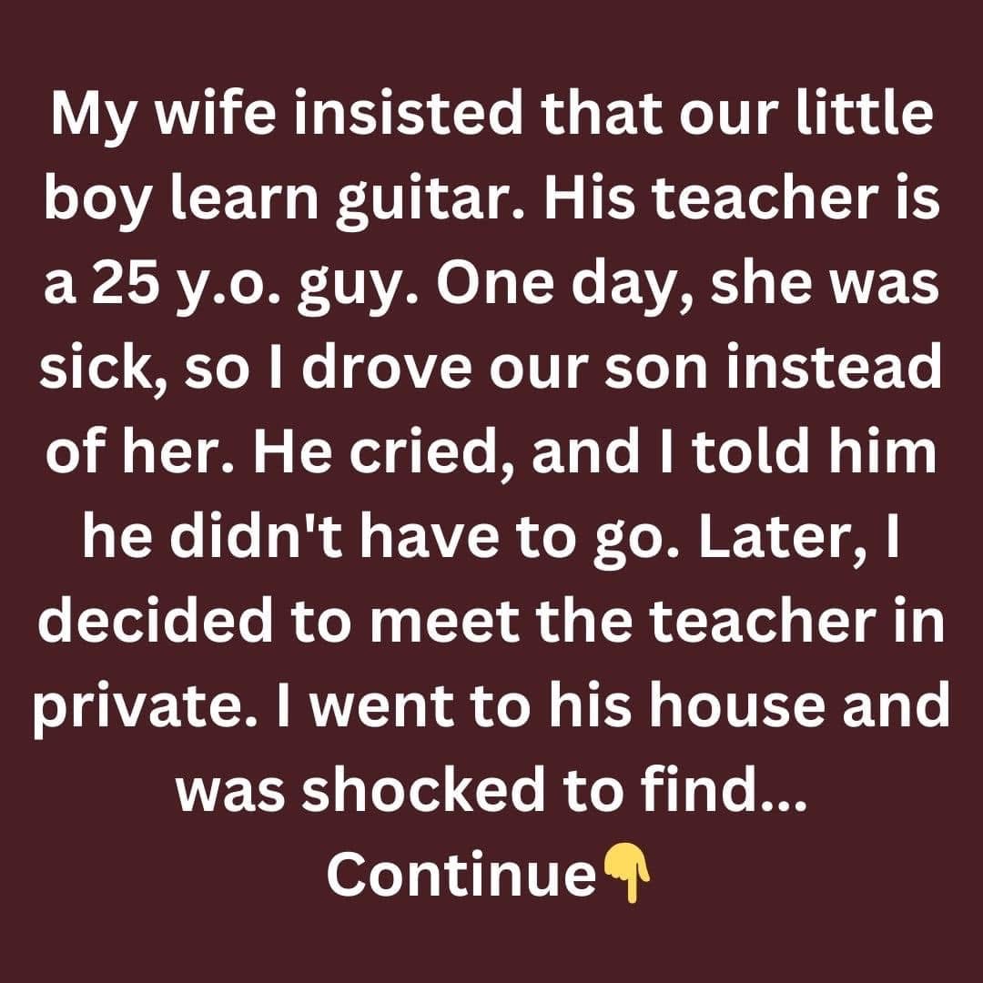 Uncovering the Truth Behind My Son’s Guitar Teacher